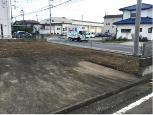 前橋市六供町、土地の画像です