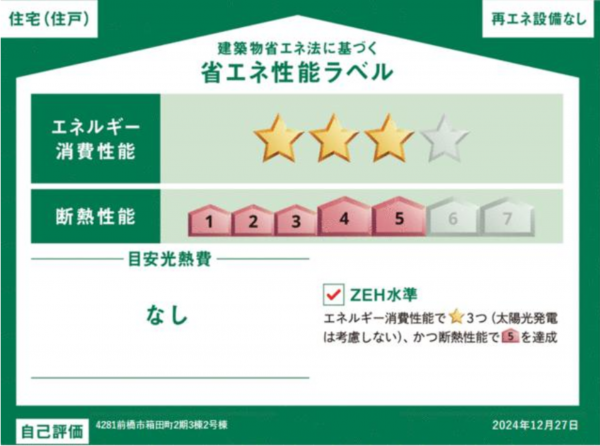 前橋市箱田町、新築一戸建ての画像です