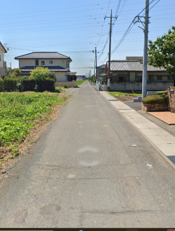 前橋市朝倉町、土地の画像です