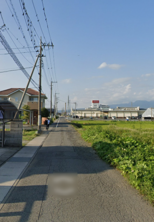 前橋市朝倉町、土地の画像です