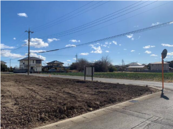 前橋市公田町、土地の画像です