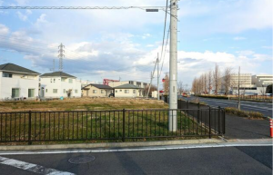 前橋市六供町、土地の画像です