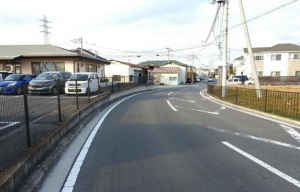 前橋市六供町、土地の画像です