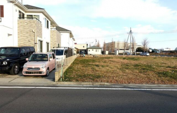 前橋市六供町、土地の画像です