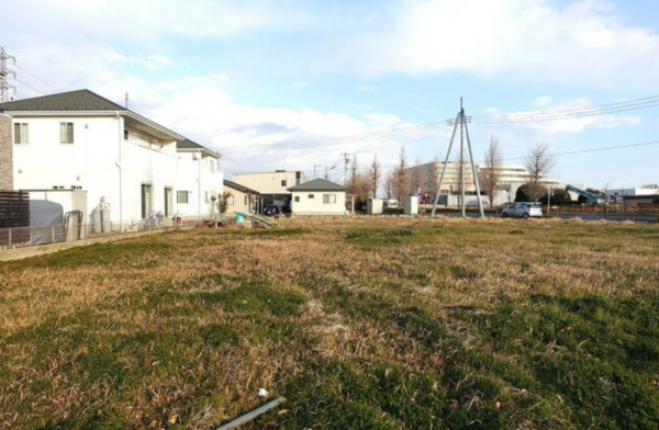 前橋市六供町、土地の画像です