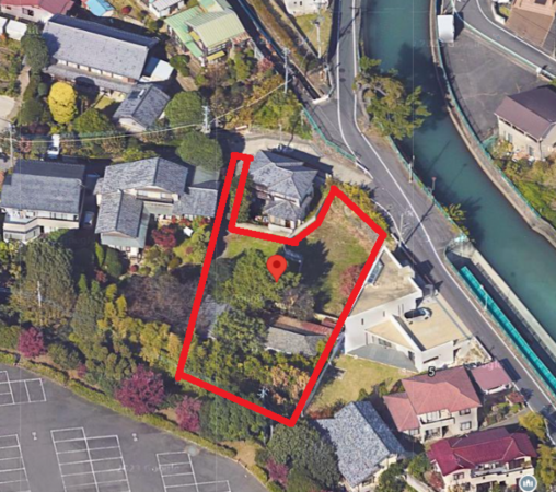 前橋市岩神町、土地の画像です