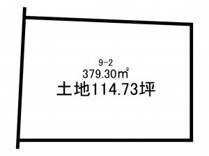 前橋市石倉町、土地の間取り画像です