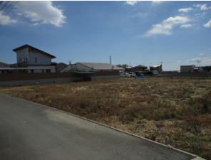 前橋市朝倉町、土地の画像です