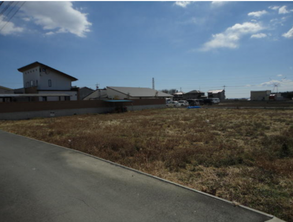 前橋市朝倉町、土地の画像です