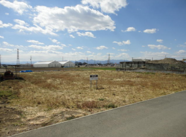 前橋市朝倉町、土地の画像です