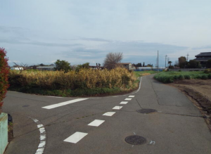 前橋市上沖町、土地の画像です