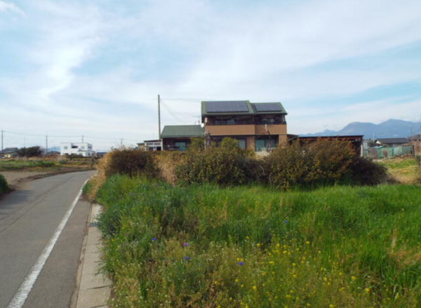 前橋市上沖町、土地の画像です