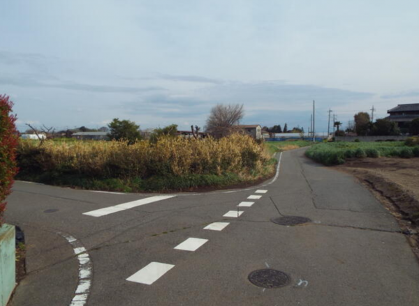 前橋市上沖町、土地の画像です