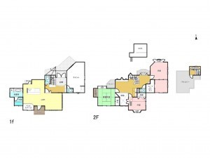 前橋市本町、中古一戸建ての間取り画像です