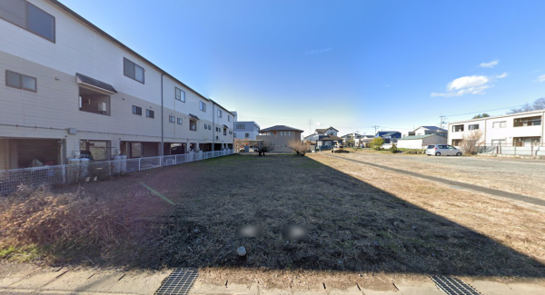 前橋市東片貝町、土地の画像です