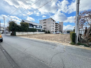 前橋市荒牧町、土地の画像です