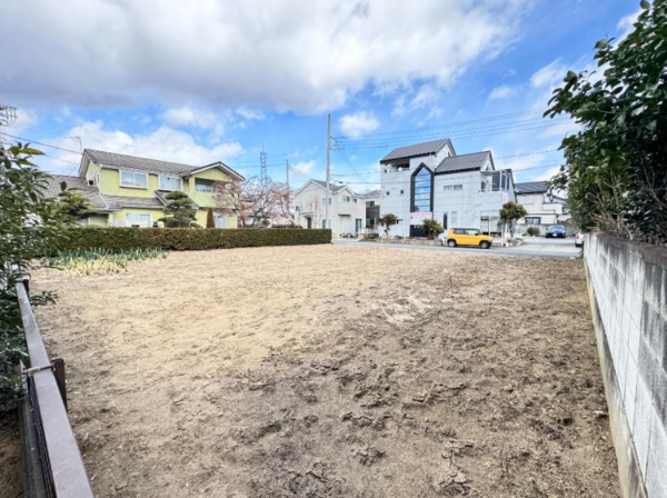 前橋市荒牧町、土地の画像です
