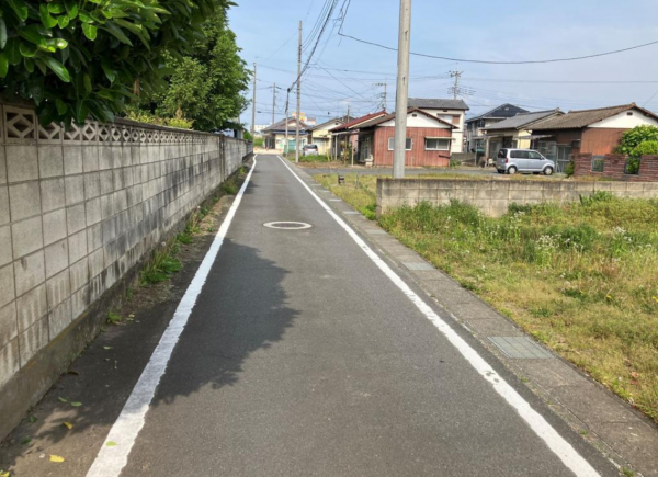 前橋市幸塚町、土地の画像です