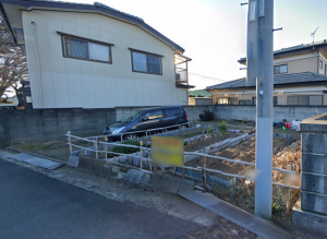 前橋市朝倉町、土地の画像です
