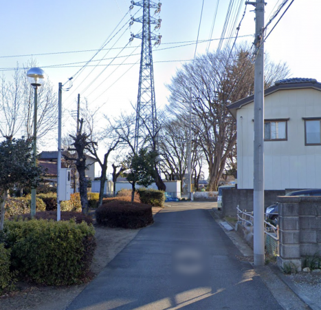 前橋市朝倉町、土地の画像です