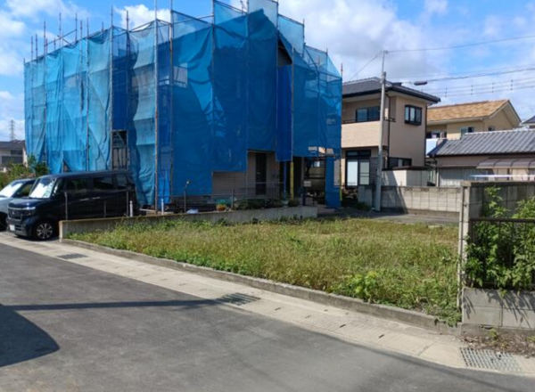 前橋市箱田町、土地の画像です