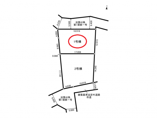 前橋市青柳町、新築一戸建ての画像です