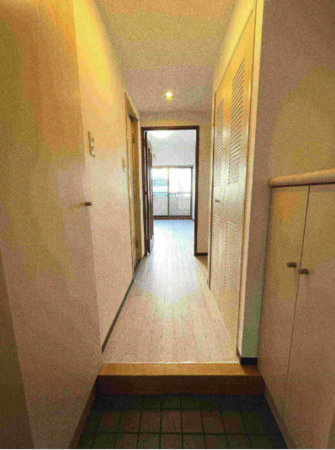 前橋市古市町、収益物件/マンションの玄関画像です