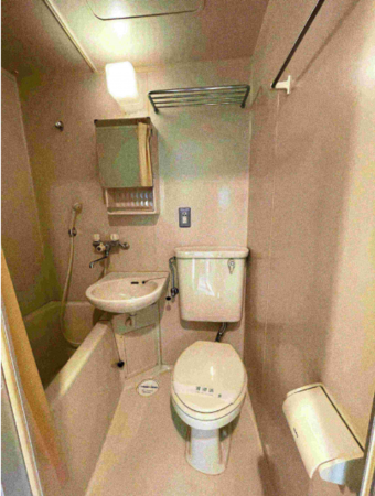 前橋市古市町、収益物件/マンションのトイレ画像です