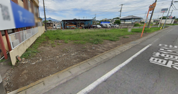 前橋市青柳町、土地の画像です
