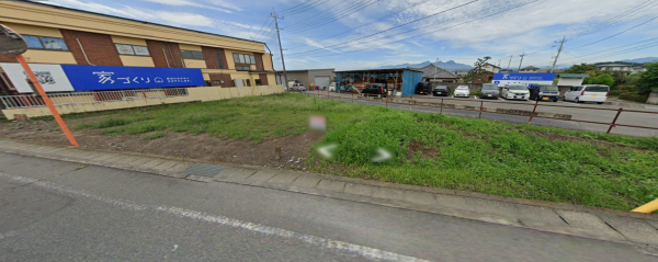 前橋市青柳町、土地の間取り画像です