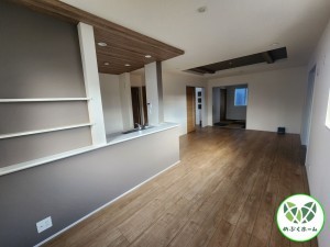 前橋市後家町、新築一戸建ての居間画像です