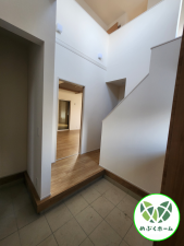 前橋市後家町、新築一戸建ての玄関画像です