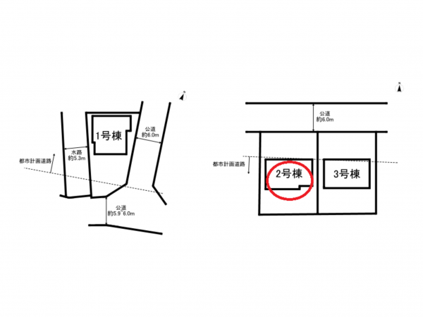 前橋市後家町、新築一戸建ての画像です