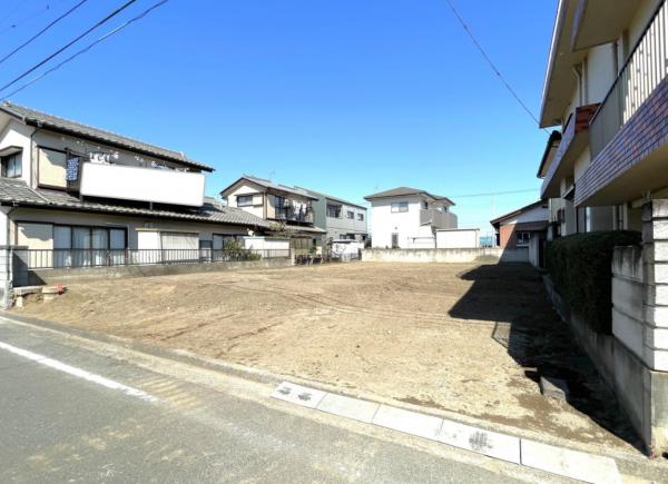前橋市広瀬町、土地の画像です