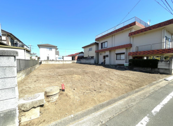 前橋市広瀬町、土地の画像です
