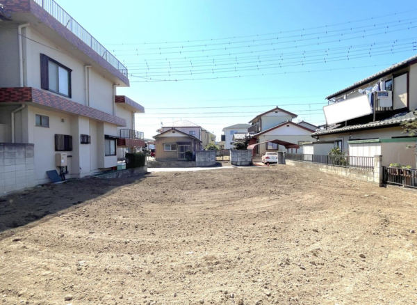 前橋市広瀬町、土地の画像です