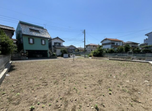 前橋市朝倉町、土地の画像です