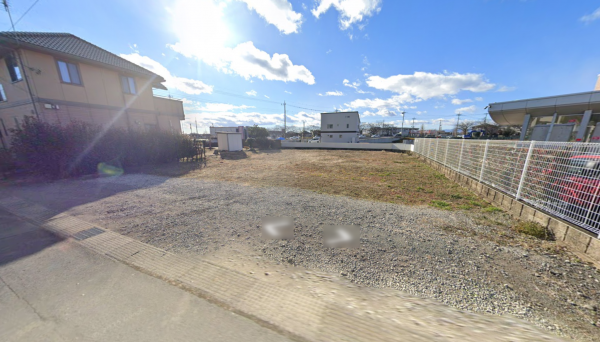 前橋市日輪寺町、土地の間取り画像です