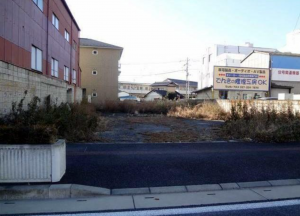 前橋市朝倉町、土地の画像です