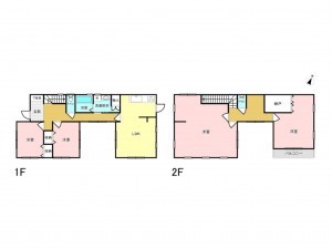 前橋市上佐鳥町、中古一戸建ての間取り画像です