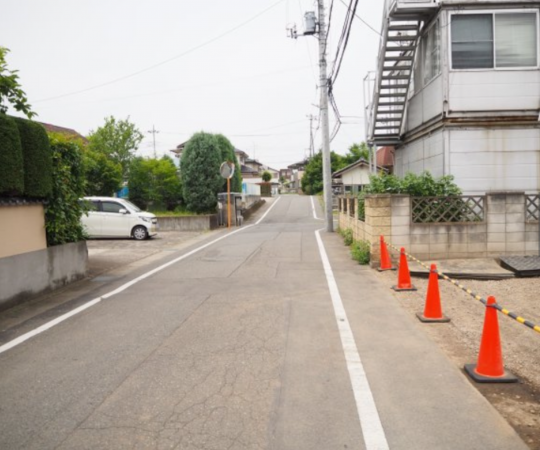 前橋市総社町総社、土地の画像です