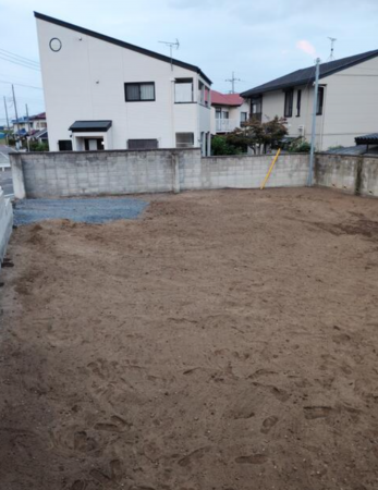 前橋市山王町、土地の画像です