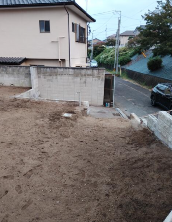 前橋市山王町、土地の画像です