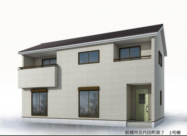 前橋市北代田町、新築一戸建ての画像です