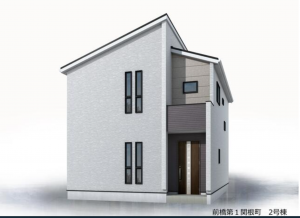前橋市関根町、新築一戸建ての画像です