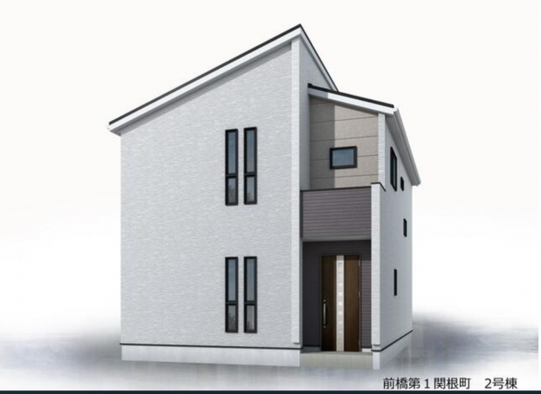 前橋市関根町、新築一戸建ての画像です