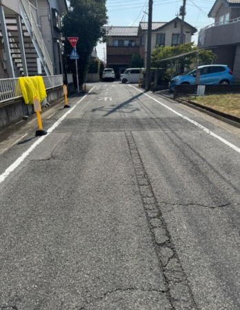 前橋市山王町、土地の画像です