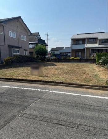 前橋市山王町、土地の画像です