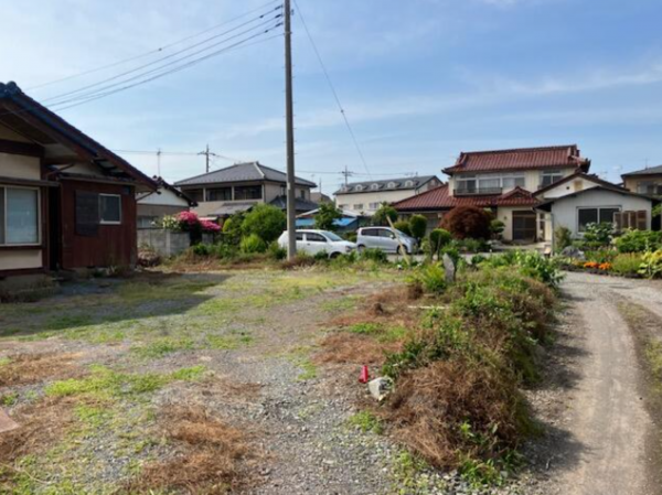 前橋市鳥羽町、土地の画像です