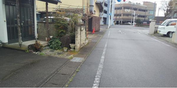前橋市日吉町、土地の画像です